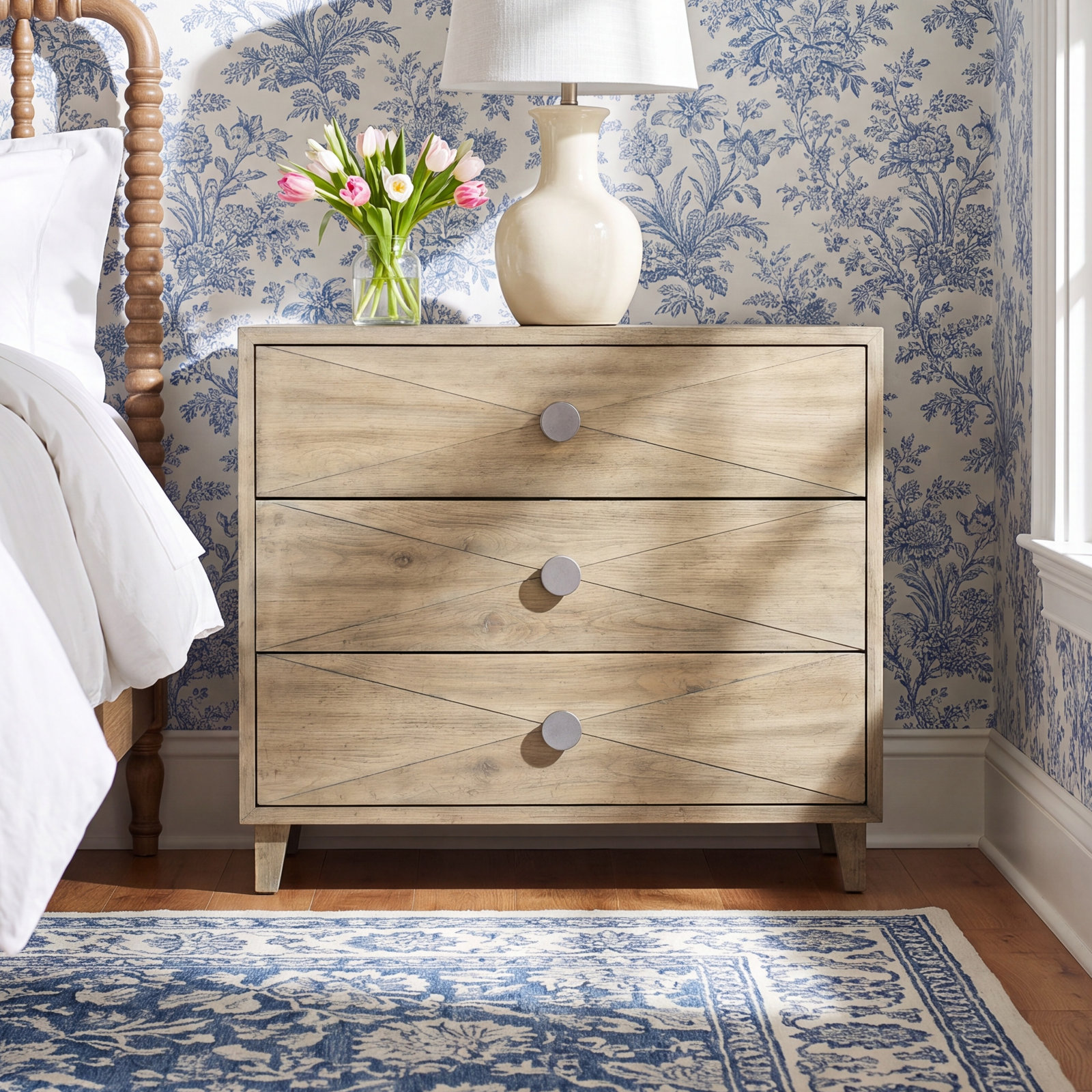 Cedar Nightstand, Natural