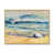 Toile naturelle avec cadre flottant