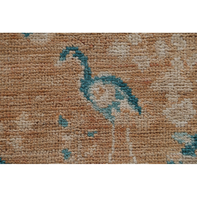 Tapis oriental en laine Oushak Animal