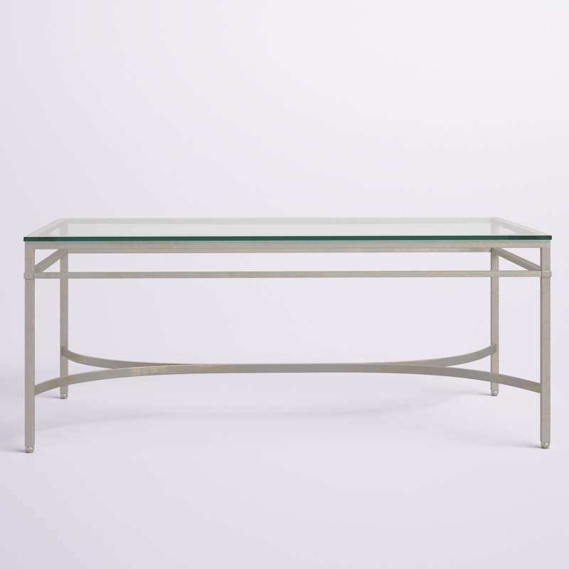 Table basse Genevieve, Argent