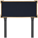 New Yorker 2-Line Lawn Address Sign