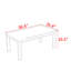 Table simple moderne en bois massif-1460344128