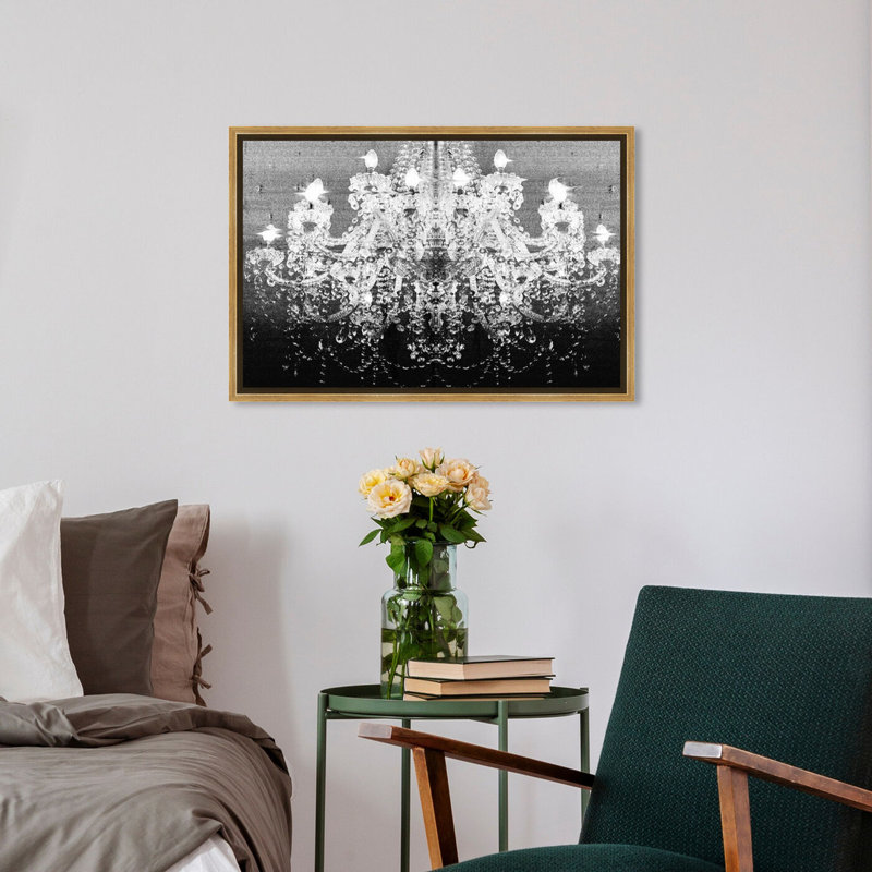 Dolce Vita I - Impression sur toile, H 36 po x l 54 po, Cadre doré
