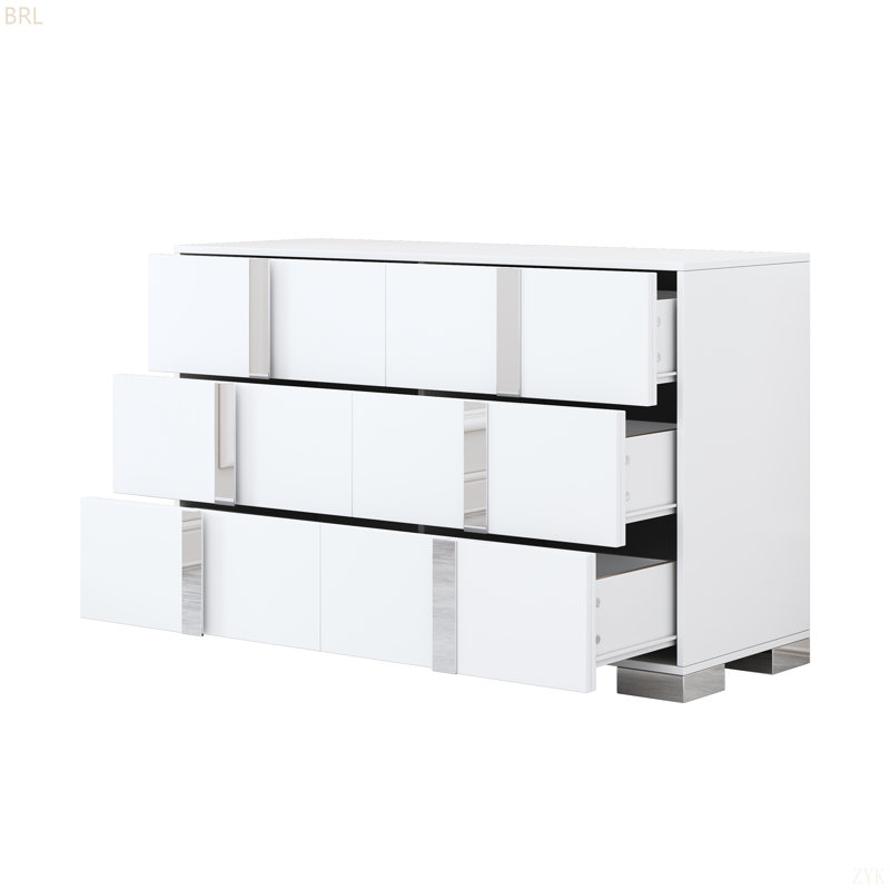 Fairburn Drawer Dresser, White