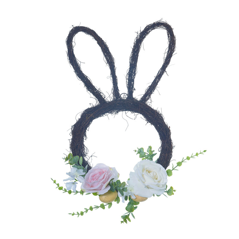 Easter Floral Faux Mixed Assortment 5'' Wreath