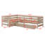 Lit plateforme en L avec tiroirs de rangement-430587026