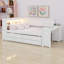 Lit de jour avec tablettes de rangement, tiroirs, lit gigogne, station de charge, lumière DEL, bureau et armoire-890850707