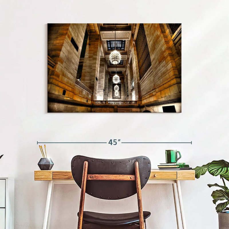 Rorry Grand Central Terminal Interior, 26" H x 39" W