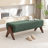 Chenice Upholstered Solid Wood Leg Bench-127275625