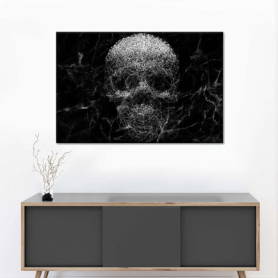 Abstract Death Canvas Print