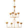 Julie Neill Alberto Medium Two Tier Chandelier