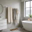 Portemanteaux mural 36,2 po, blanc-1080394155