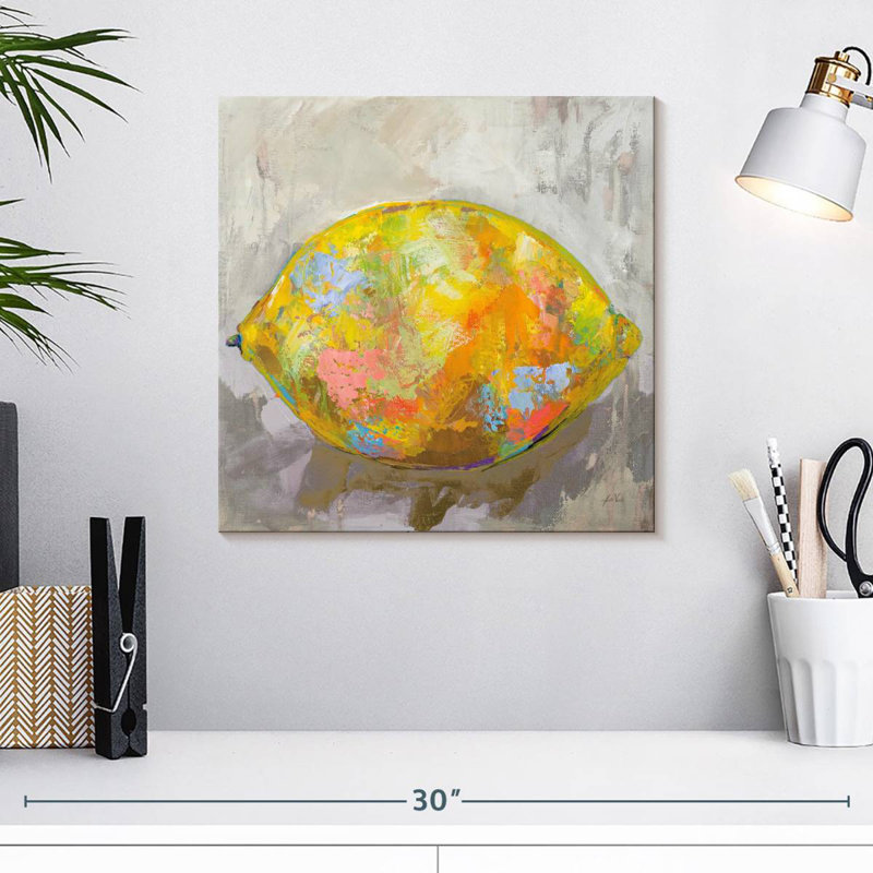 Lemon Neutral, 16" H x 16" W