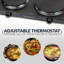 HomeCraft Electric Double Hot Plate