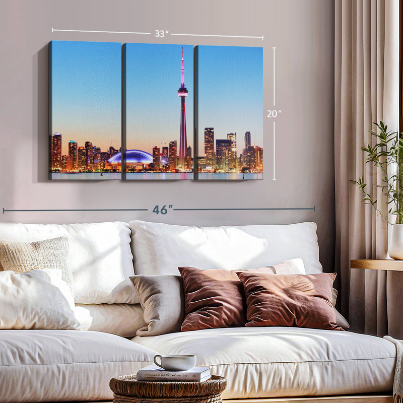 " Toronto ", 20" H x 33" W