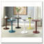 Table d'appoint ronde en bois jaune Salisa-121101377
