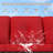 5-Person PE Wicker Outdoor Patio Set with Sofa,Swivel Chairs,Coffee Table & Red Cushion-857338624