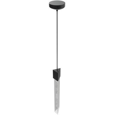 Luminaire suspendu cylindrique unique 1 lumières Guthrun