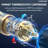 Ceiling Mount 16" High-Pressure Rainfall Shower Faucet, Dual Rainfall Shower Head System with Thermostatic Valve-89833289