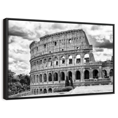 Colosseum In Black And White