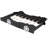 Twin Race Car-Shaped Platform Bed With Rotating Wheel Assembly - And Fashionable Size Car Secure Wheels, Functional-1413171289