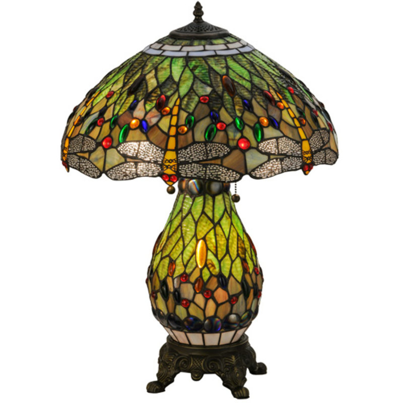 Meyda Tiffany & Stained Glass Table Lamp