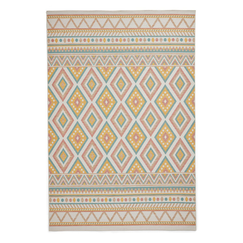 Vivaldi area rug Machine Woven Rectangle Multi coloured, Rectangle 120 x 170cm