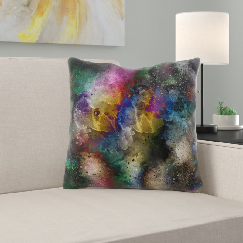 Housse et insert de coussin extérieur carré Mitchum, Microsuède, Intérieur