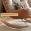 Chaise berçante en tissu Light Luxury Technology-100461857