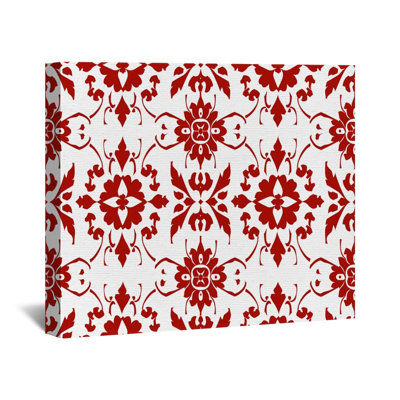 Ornement en toile à motif cachemire - Décoration murale