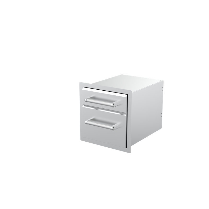 Spire 18" Built-in Double Drawer