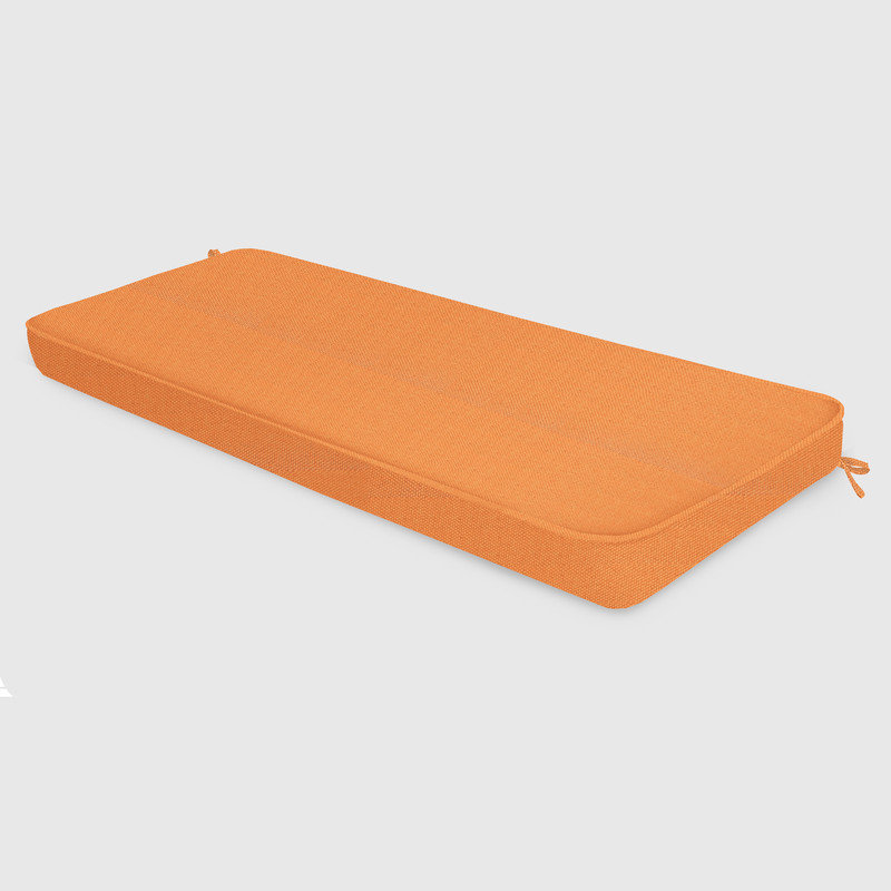 Coussin de banc personnalisable pour mobilier d'intérieur / extérieur / chaise / siège de fenêtre, mousse haute résilience 75D de qualité supérieure
