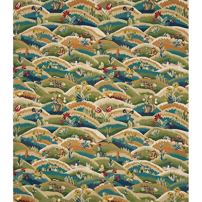 Tissu brodé Gerry