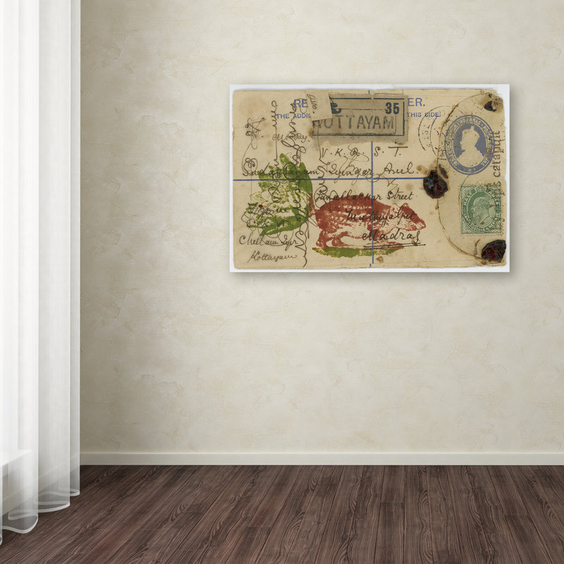 Impression sur toile tendue Kaeya par Nick Bantock, H 16 po x l 24 po x P 2 po