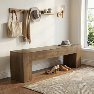 70.87" Long Entryway Bench
