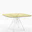Sir Gio Square Glass Dining Table-27968072-27968077
