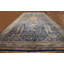 Grand tapis antique indien surdimensionné en laine