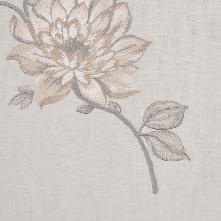 Tissu floral boutique Allure, huître