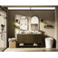 Meuble-lavabo double 60 po_Moderne_VF60560-862261979