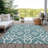 Malek Indoor/Outdoor Area Rug with Non-Slip Backing-531452436
