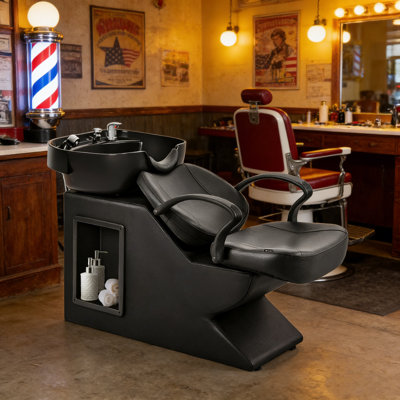 Fauteuil de barbier autoportant en plastique ABS