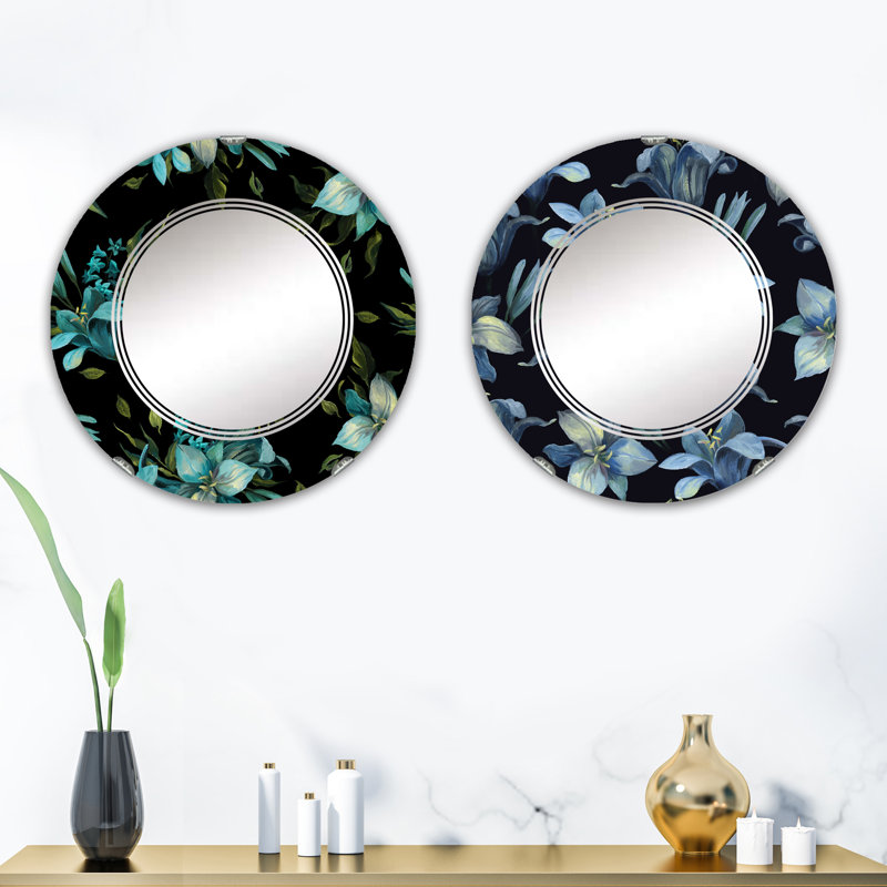 Ensemble de 2 miroirs sans cadre