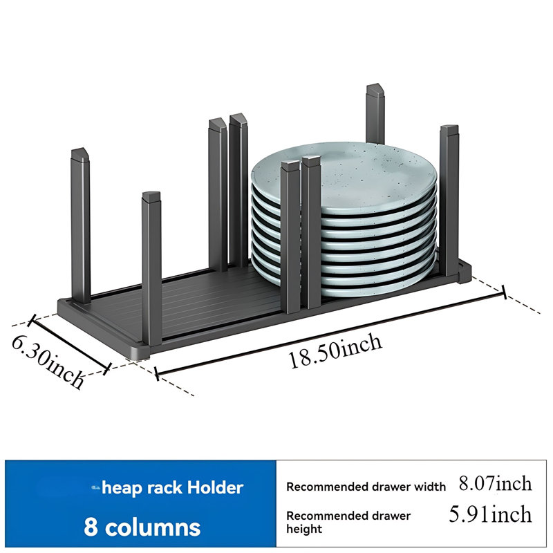 Dish Rack, 18.5" W x 6.3" D