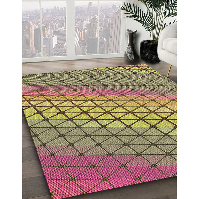Chenille Washable Indoor Rug, Rectangle 7' x 9'