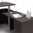 Nishad L-Shaped Adjustable Height Executive Standing Desk With 3 Drawer Pedestal-1564683072-1568143679