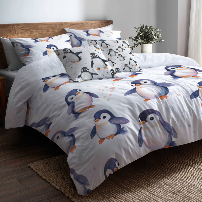 Ensemble de housse de couette et coussin décoratif Kids, Grand lit