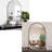 Kolodny Aluminum Arch Wall Mirror-1610882787-1610882785