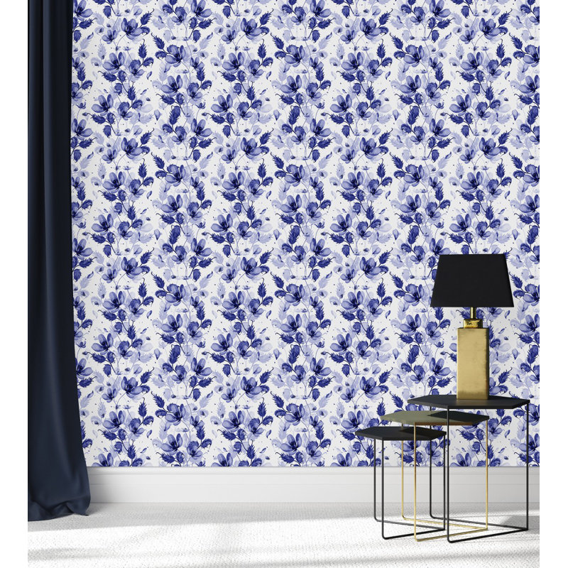 Carreau de papier peint auto-adhésif l 25 po, L 2,09 pi x L 10,42 pi