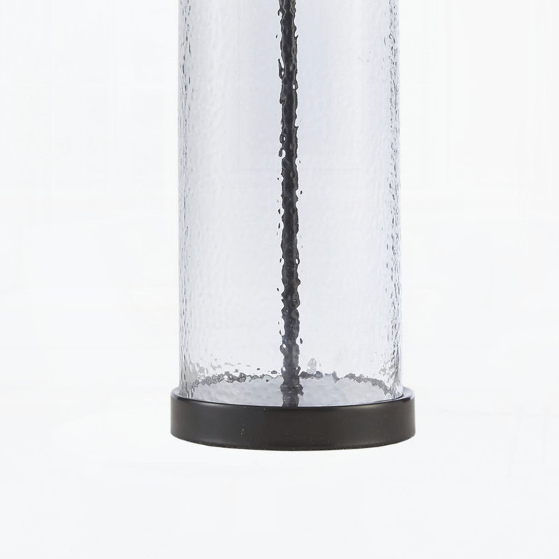 Lampe de table en verre