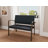 Newport Waiting Reception Loveseat Metal Frame-1897956058-1986148991